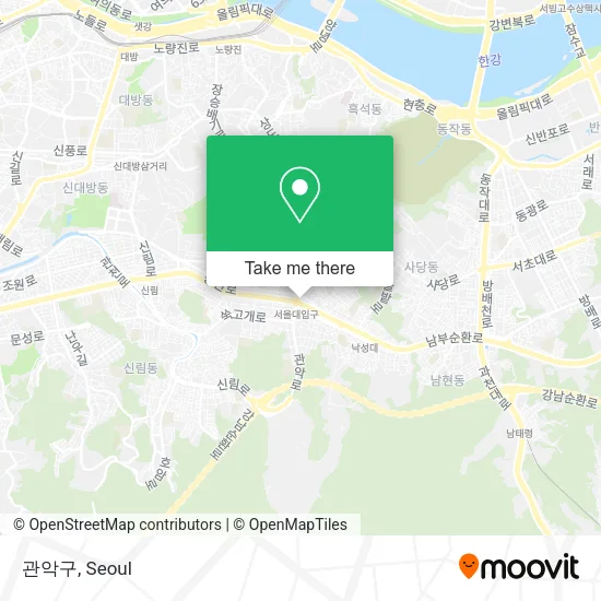 관악구 map