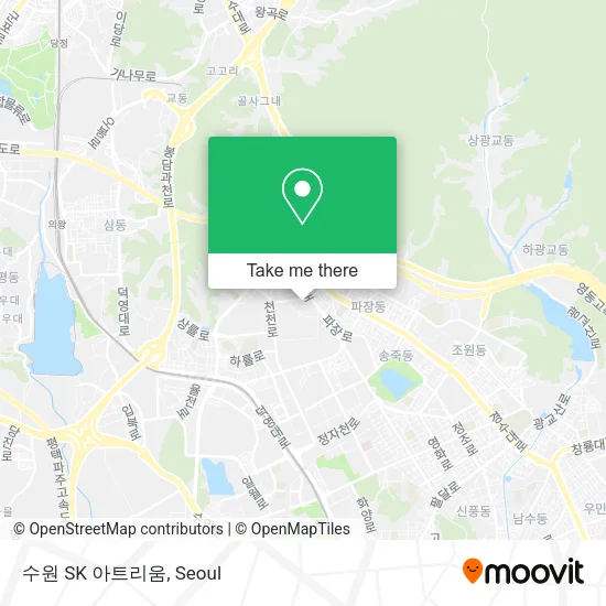 수원 SK 아트리움 map