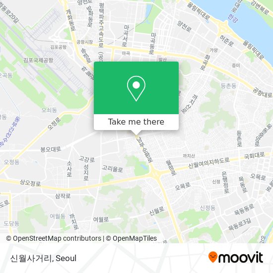 신월사거리 map