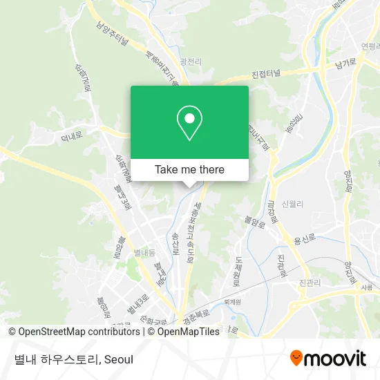 별내 하우스토리 map