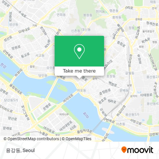 용강동 map