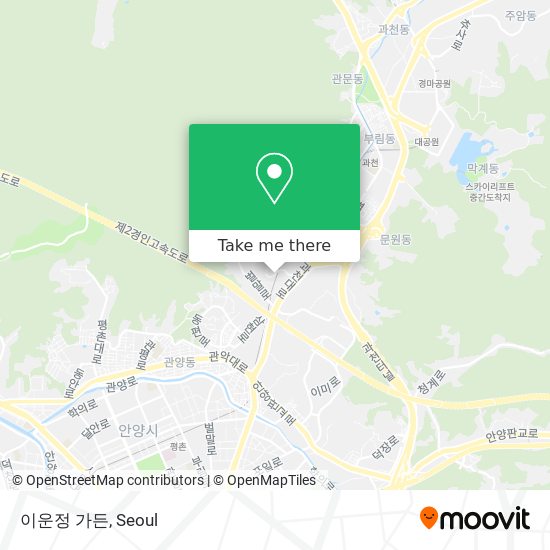 이운정 가든 map