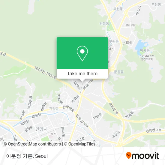이운정 가든 map