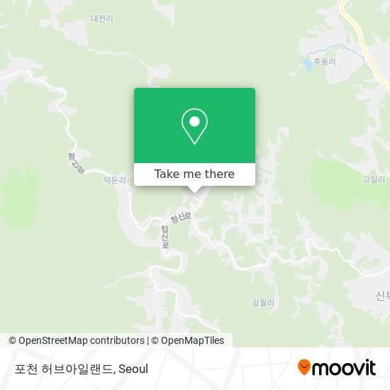 포천 허브아일랜드 map