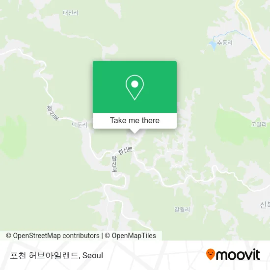 포천 허브아일랜드 map