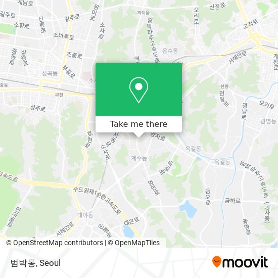 범박동 map