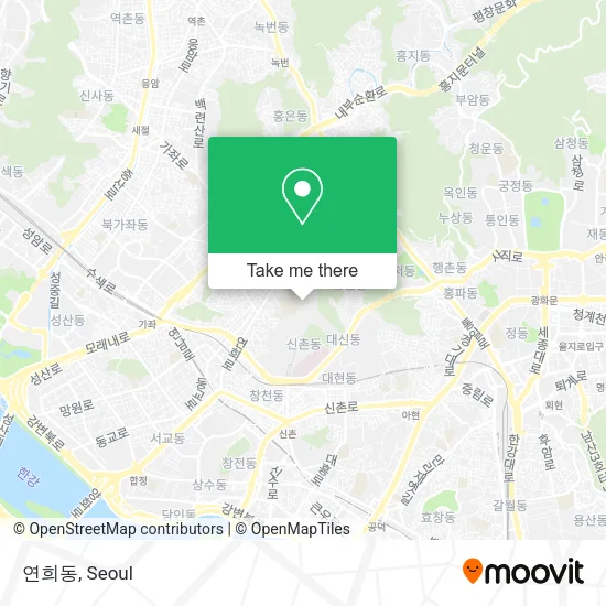 연희동 map