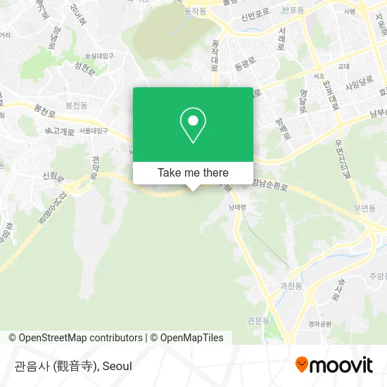 관음사 (觀音寺) map