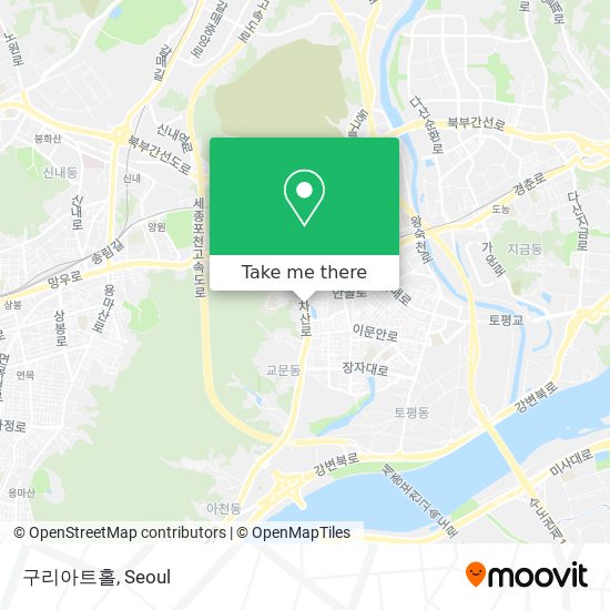 구리아트홀 map