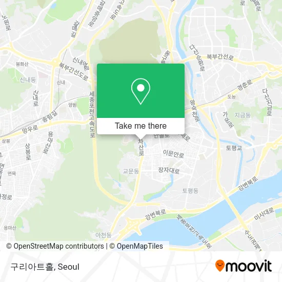 구리아트홀 map