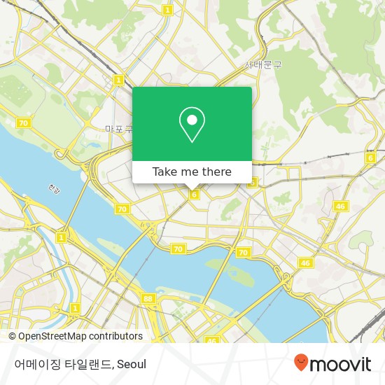 어메이징 타일랜드 map