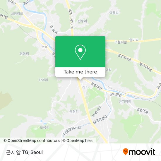 곤지암 TG map