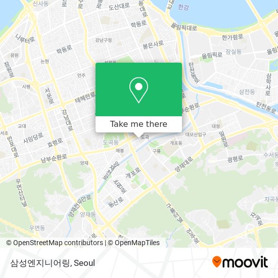 삼성엔지니어링 map