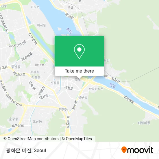 광화문 미진 map
