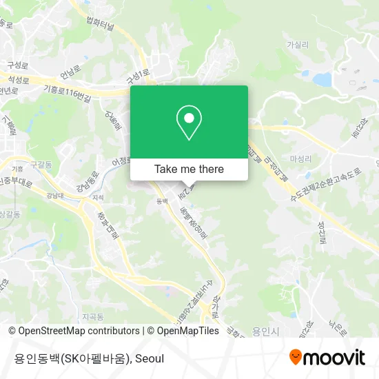 용인동백(SK아펠바움) map