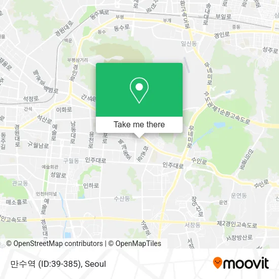 만수역 (ID:39-385) map