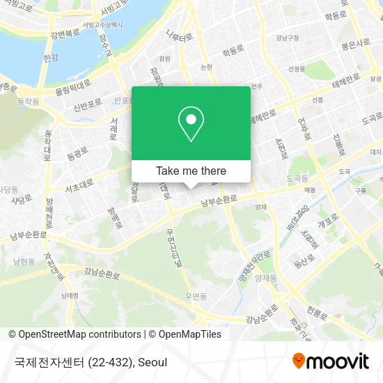 국제전자센터 (22-432) map