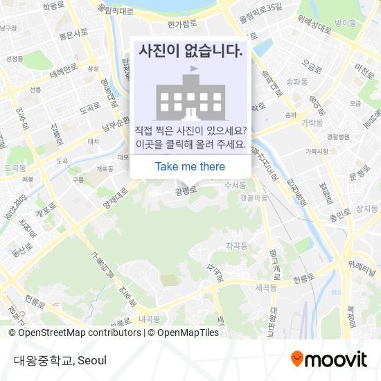 대왕중학교 map