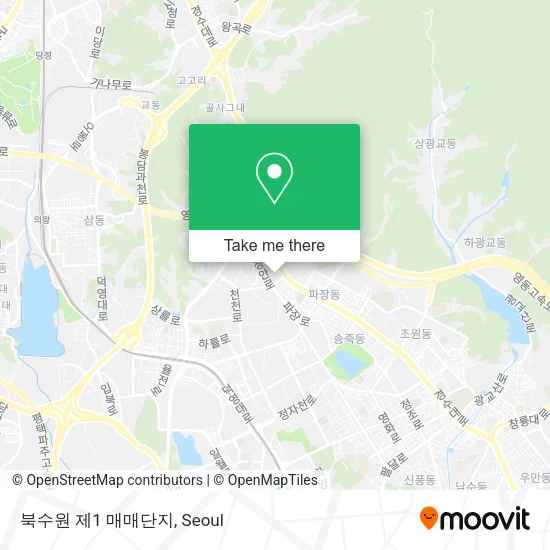 북수원 제1 매매단지 map