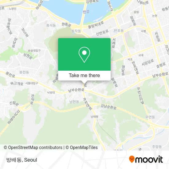 방배동 map