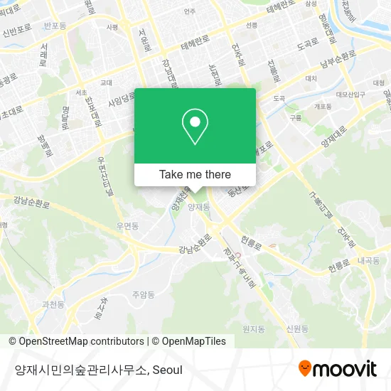 양재시민의숲관리사무소 map