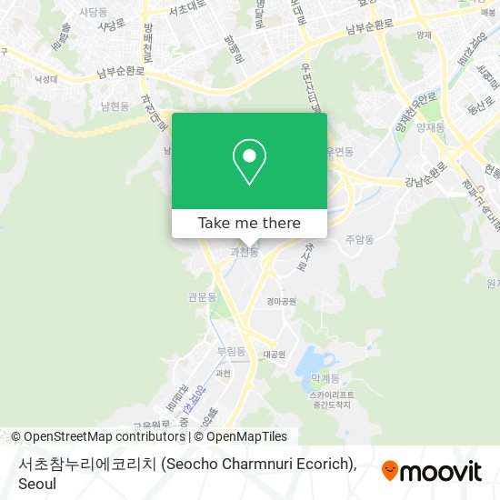 서초참누리에코리치 (Seocho Charmnuri Ecorich) map