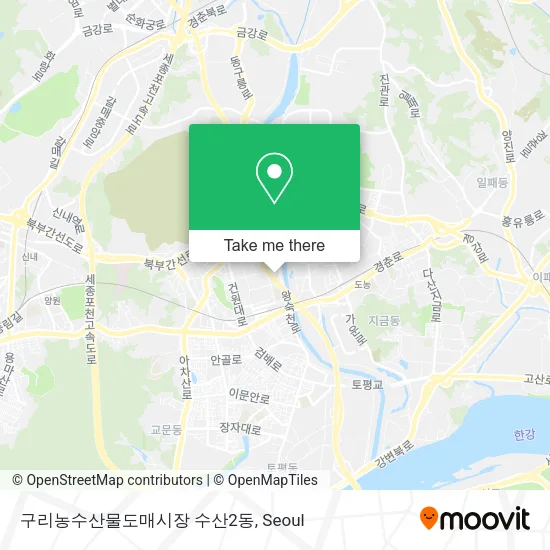 구리농수산물도매시장 수산2동 map