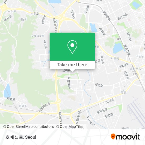 호매실로 map