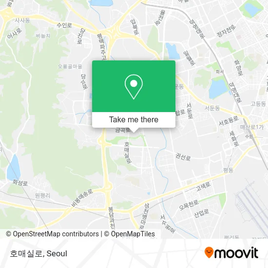 호매실로 map