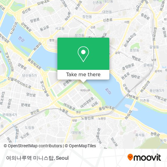 여의나루역 미니스탑 map