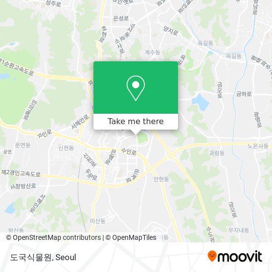 도국식물원 map