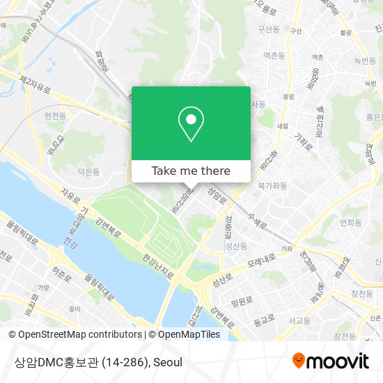 상암DMC홍보관 (14-286) map