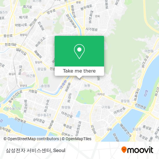 삼성전자 서비스센터 map