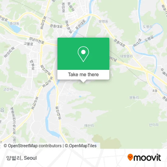 양벌리 map