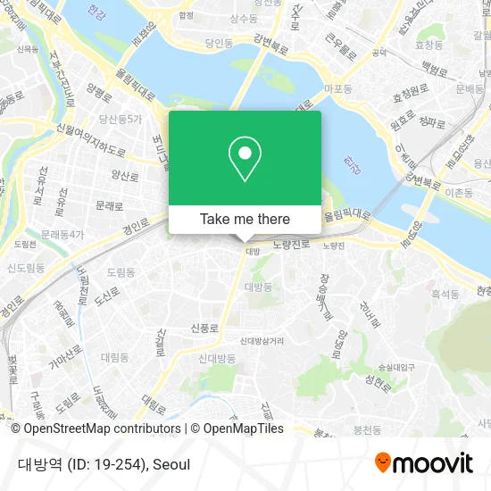 대방역 (ID: 19-254) map