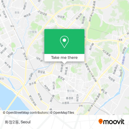 화정2동 map