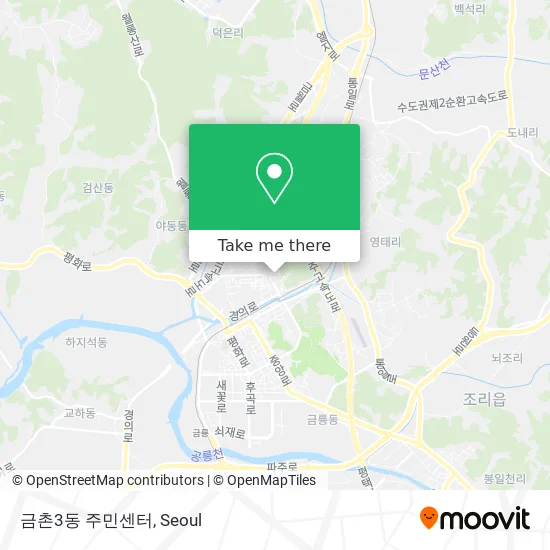 금촌3동 주민센터 map