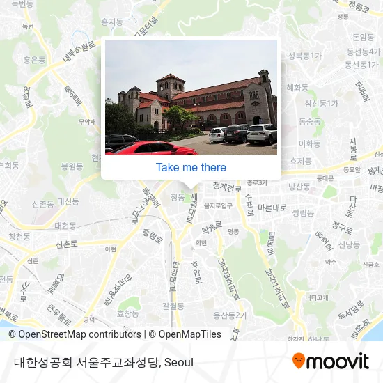 대한성공회 서울주교좌성당 map
