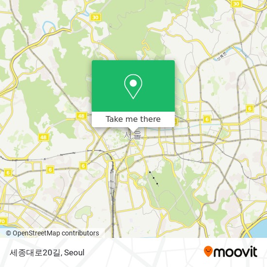 세종대로20길 map