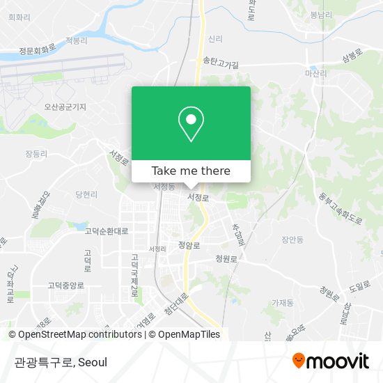 관광특구로 map