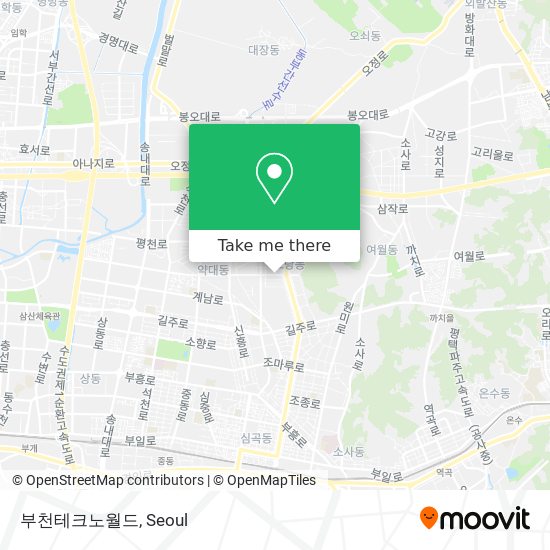 부천테크노월드 map