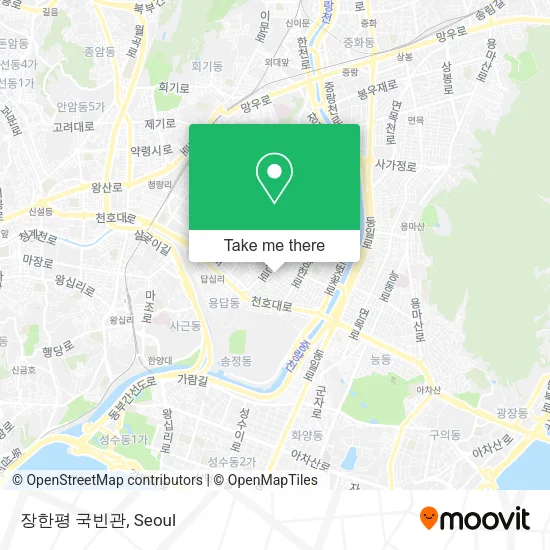 장한평 국빈관 map