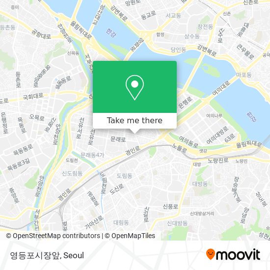 영등포시장앞 map