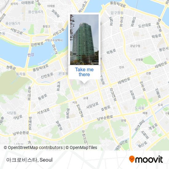 아크로비스타 map