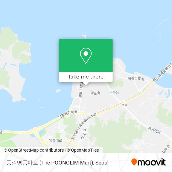 풍림명품마트 (The POONGLIM Mart) map