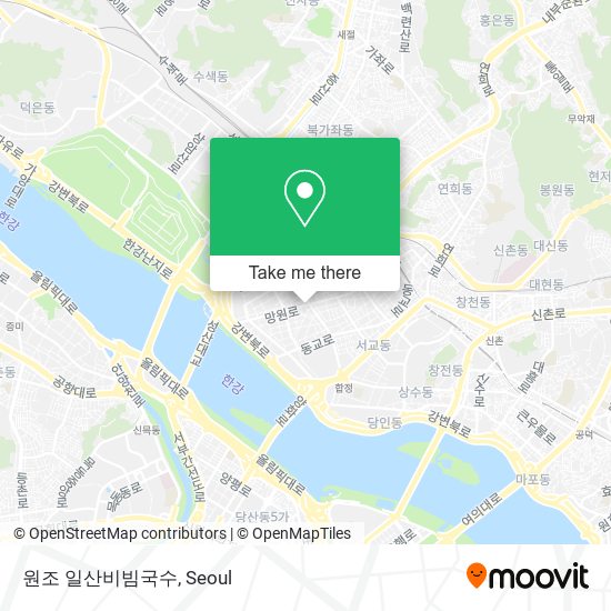 원조 일산비빔국수 map