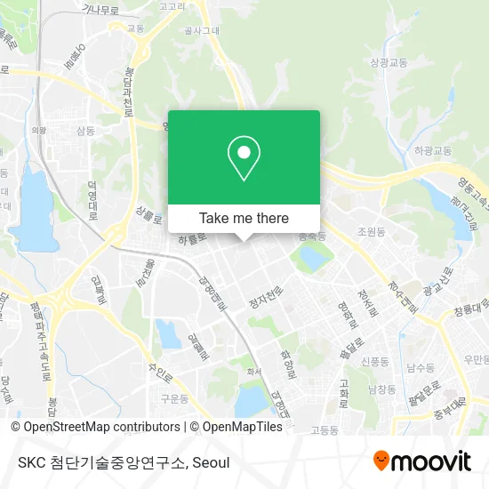 SKC 첨단기술중앙연구소 map