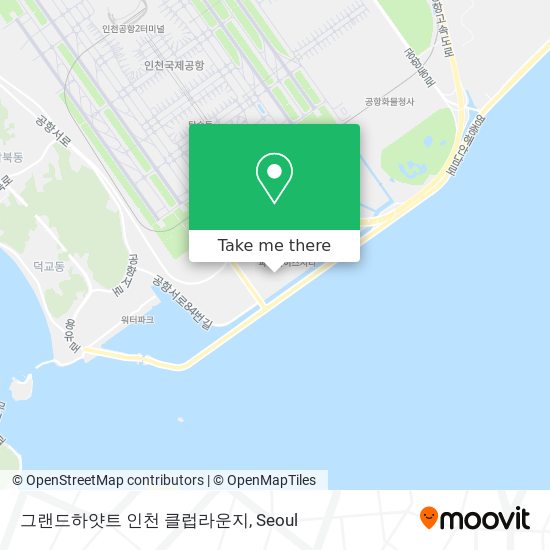 그랜드하얏트 인천 클럽라운지 map