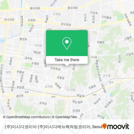 (주)이시다코리아 (주)이시다메뉴팩쳐링코리아 map