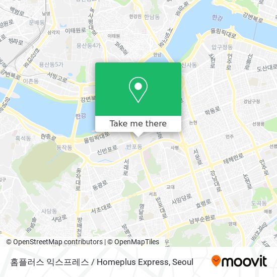 홈플러스 익스프레스 / Homeplus Express map